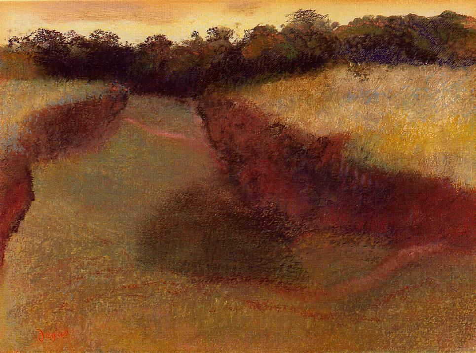 Wheat field and Line of Trees 1893